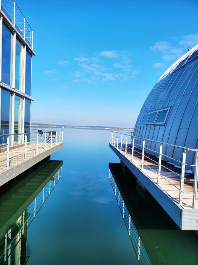 Schwimmendes Ferienhaus Silent Elsterheide Zewnętrze zdjęcie