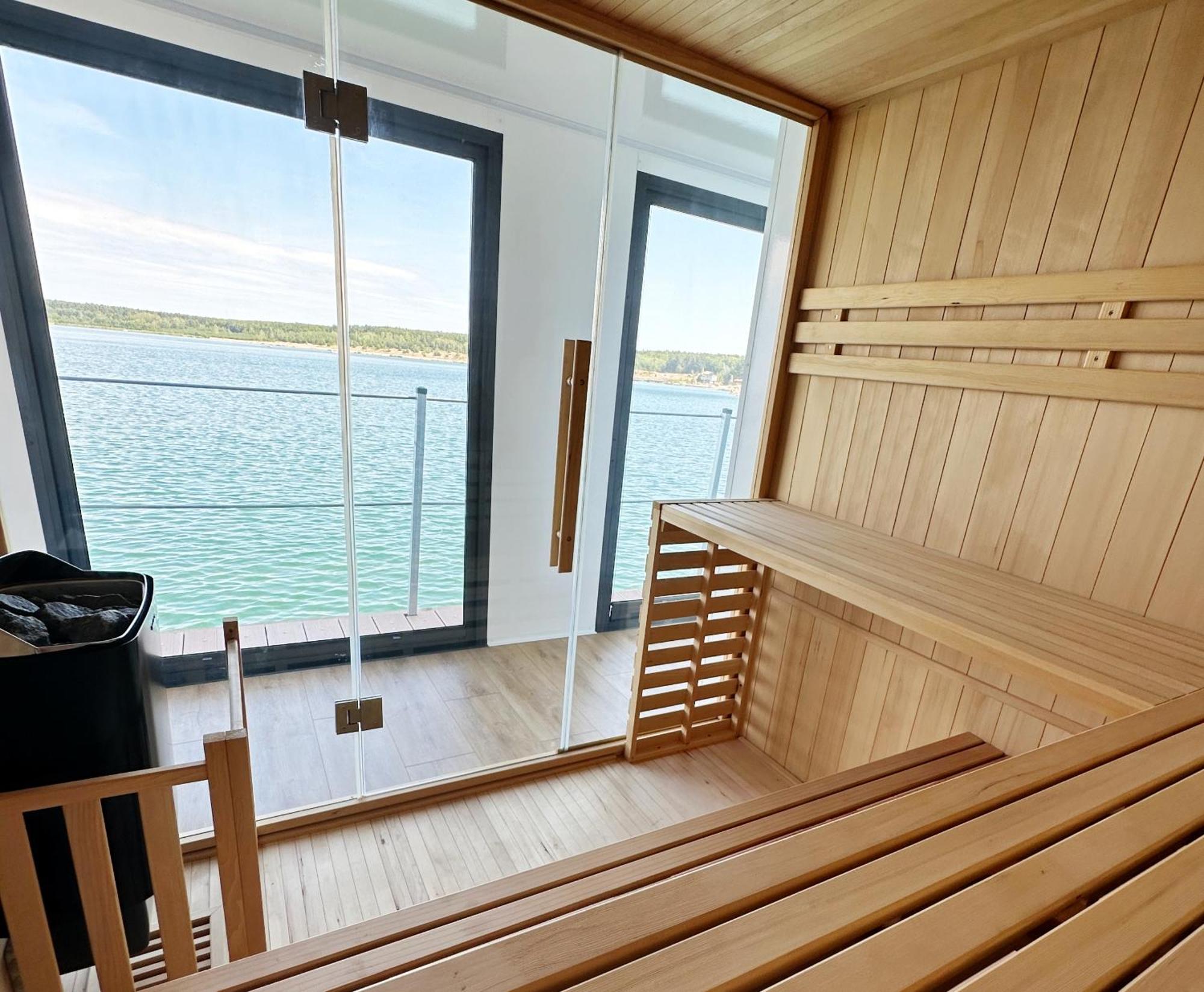 Schwimmendes Ferienhaus Silent Elsterheide Zewnętrze zdjęcie